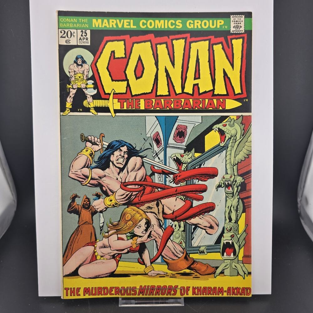 CONAN THE BARBARIAN #25 comic book 1973-MARVEL COMICS